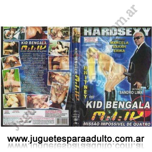 Películas eróticas, , DVD XXX Kid Bengala Missao Impossivel 4